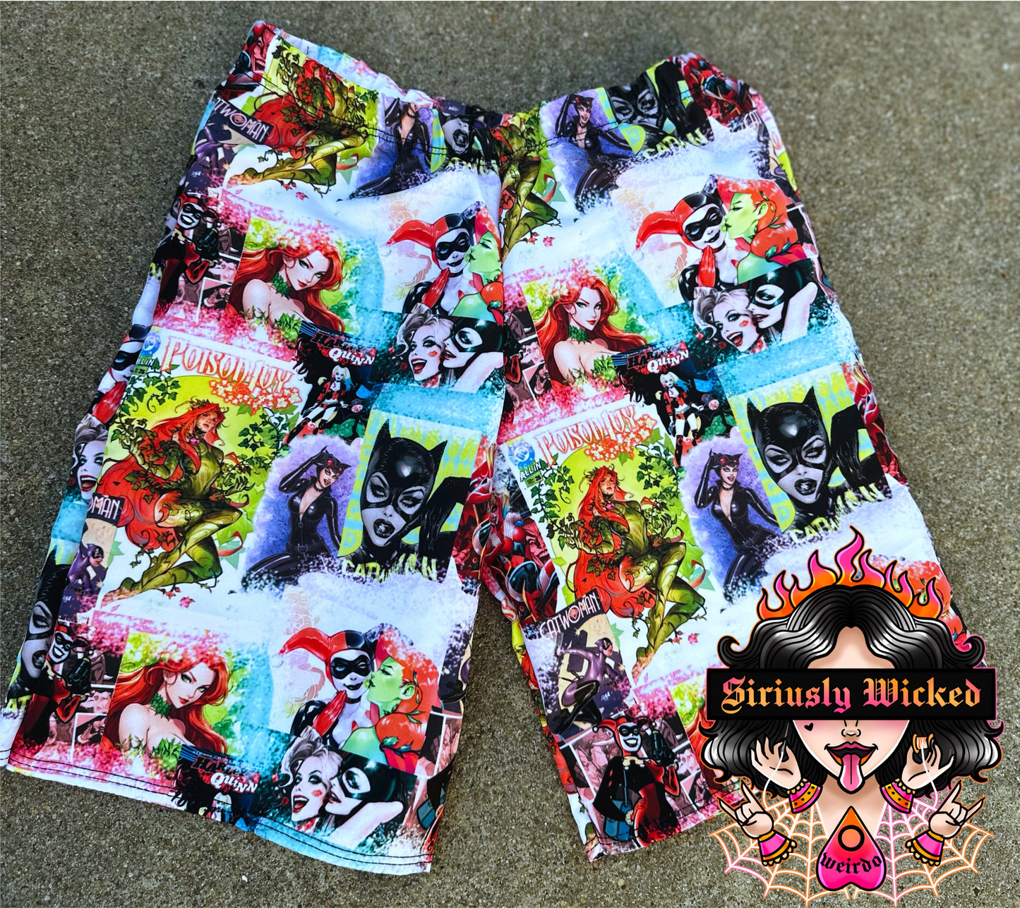 Youth 6Y DC Ghouls Boardshorts