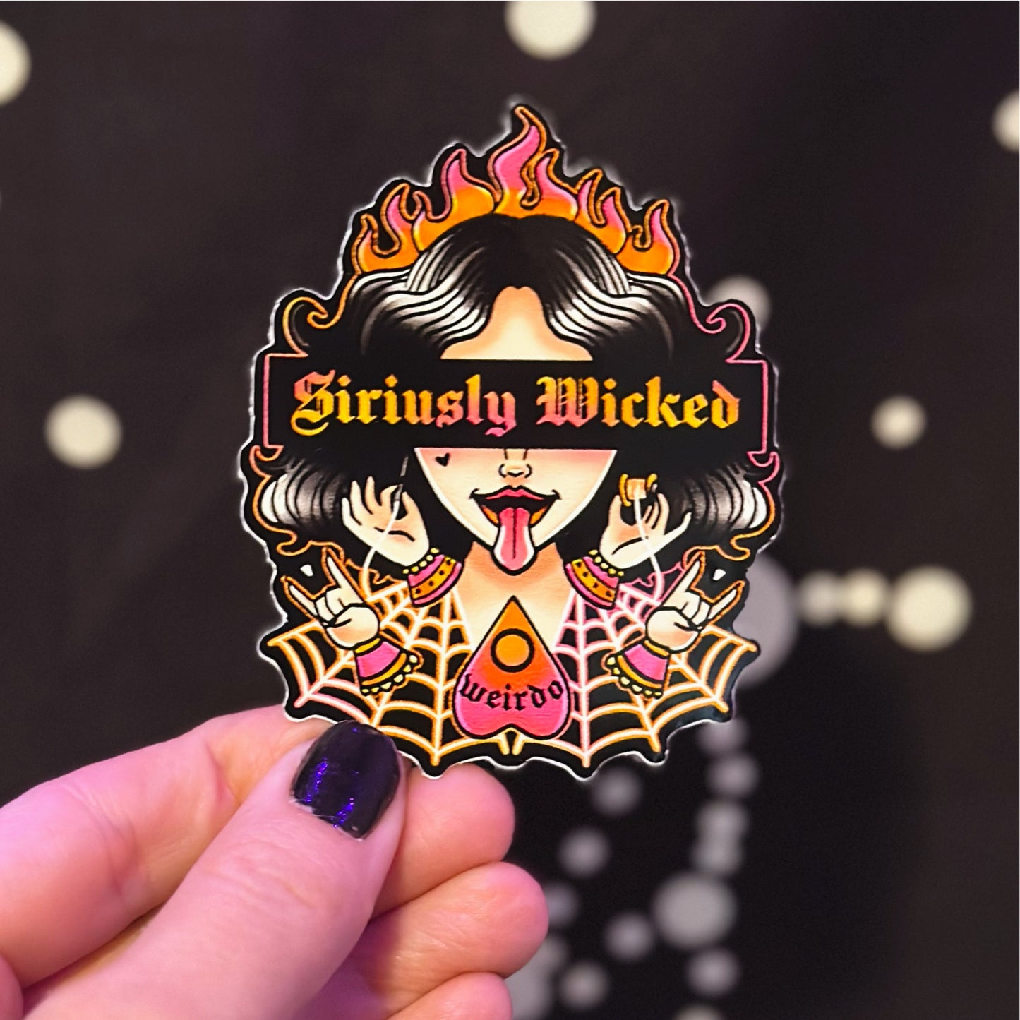 Logo Babe Sticker-Black