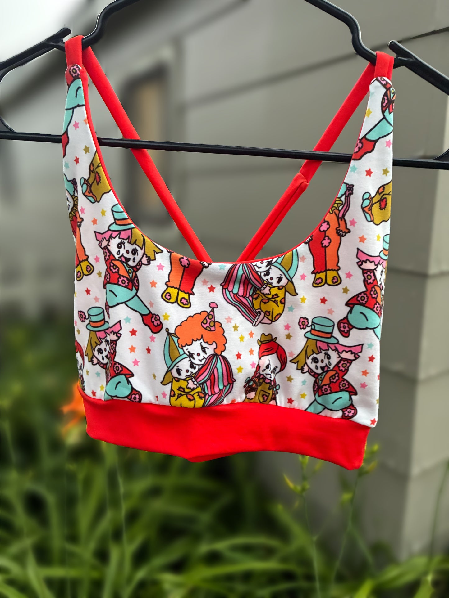 Mystic Bralette: XS Clown Kewpies