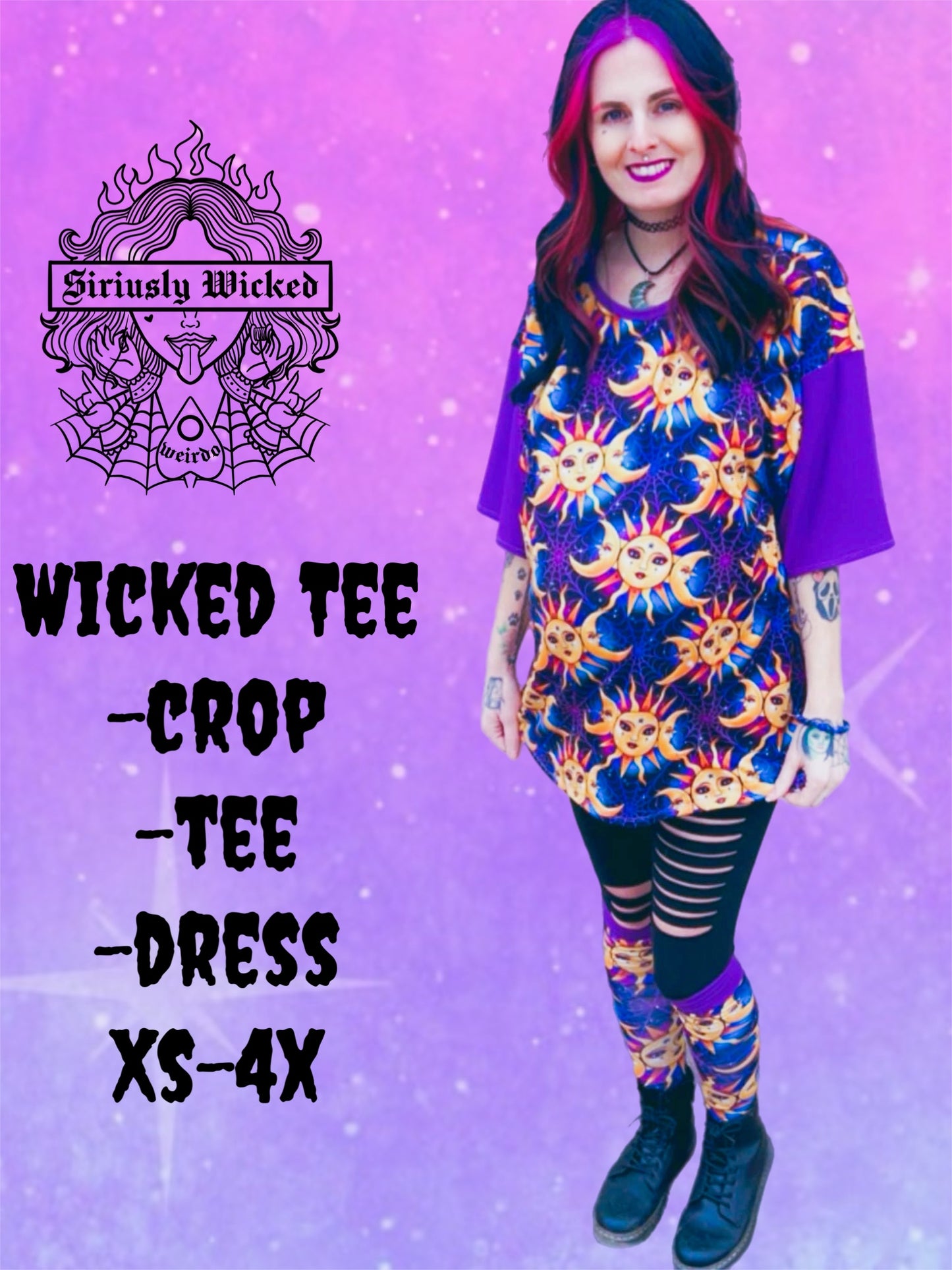 Wicked Tee-Crop, Tee, & Dress