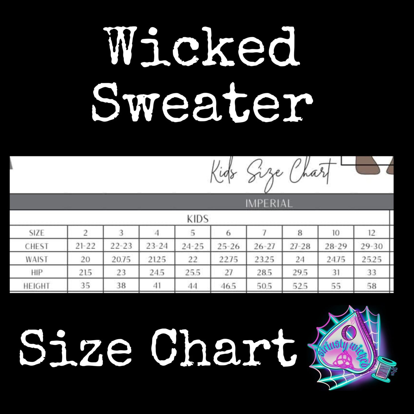 Kids Wicked Sweater