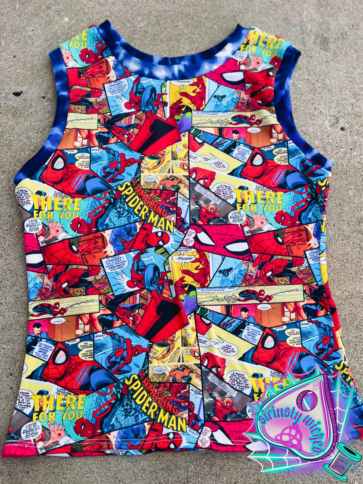 Kids Tank Top, Crop, Peplum