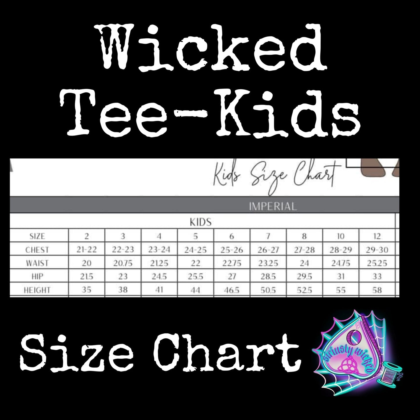 Kids Wicked Tee-Crop, Tee, & Dress