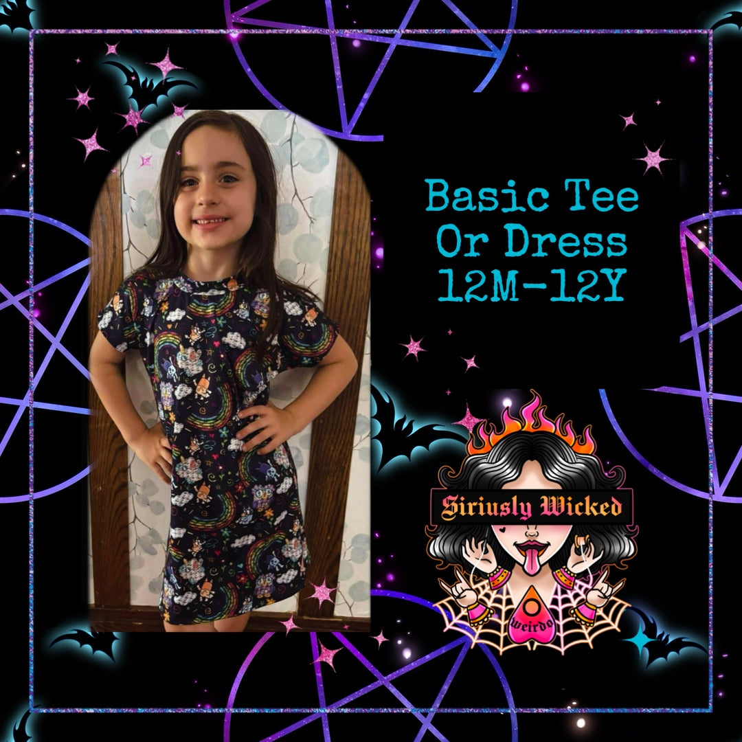 Kids Basic Tee-Tee or Dress