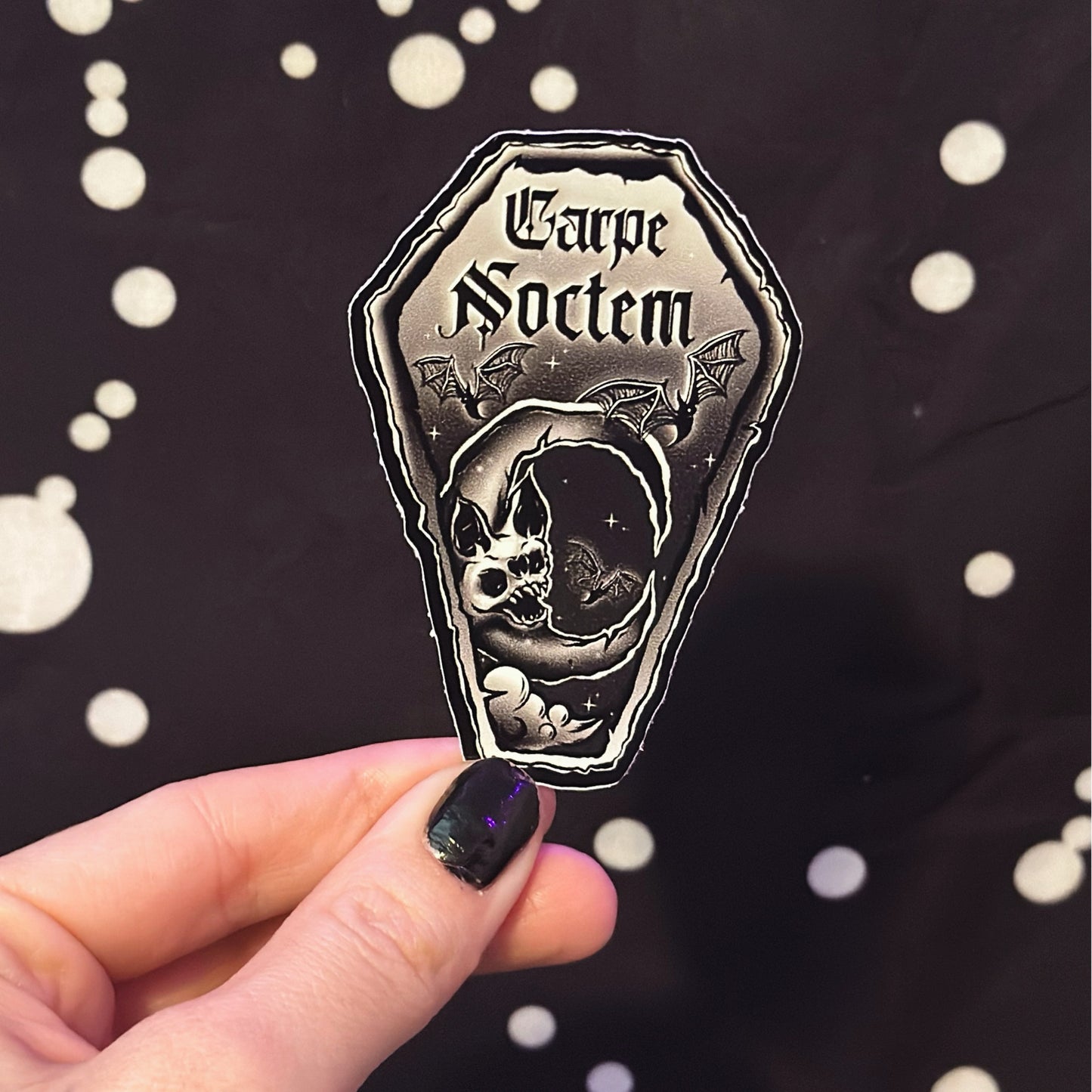 Seize the Night Sticker