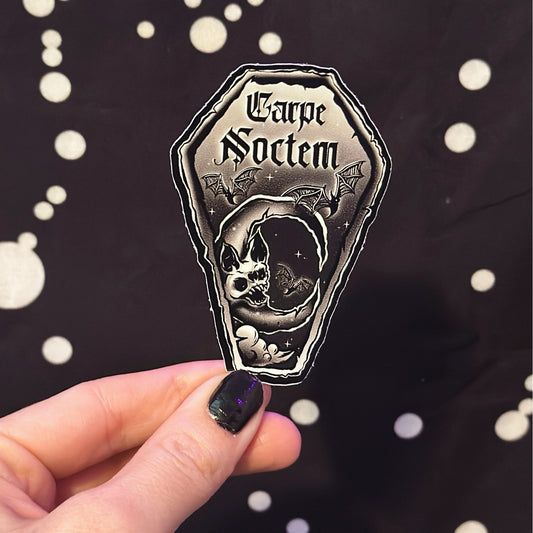 Seize the Night Sticker