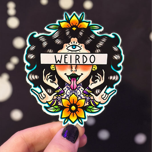 Weirdo Sticker