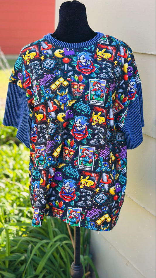 Gamer-Wicked Tee w/Coord-14Y