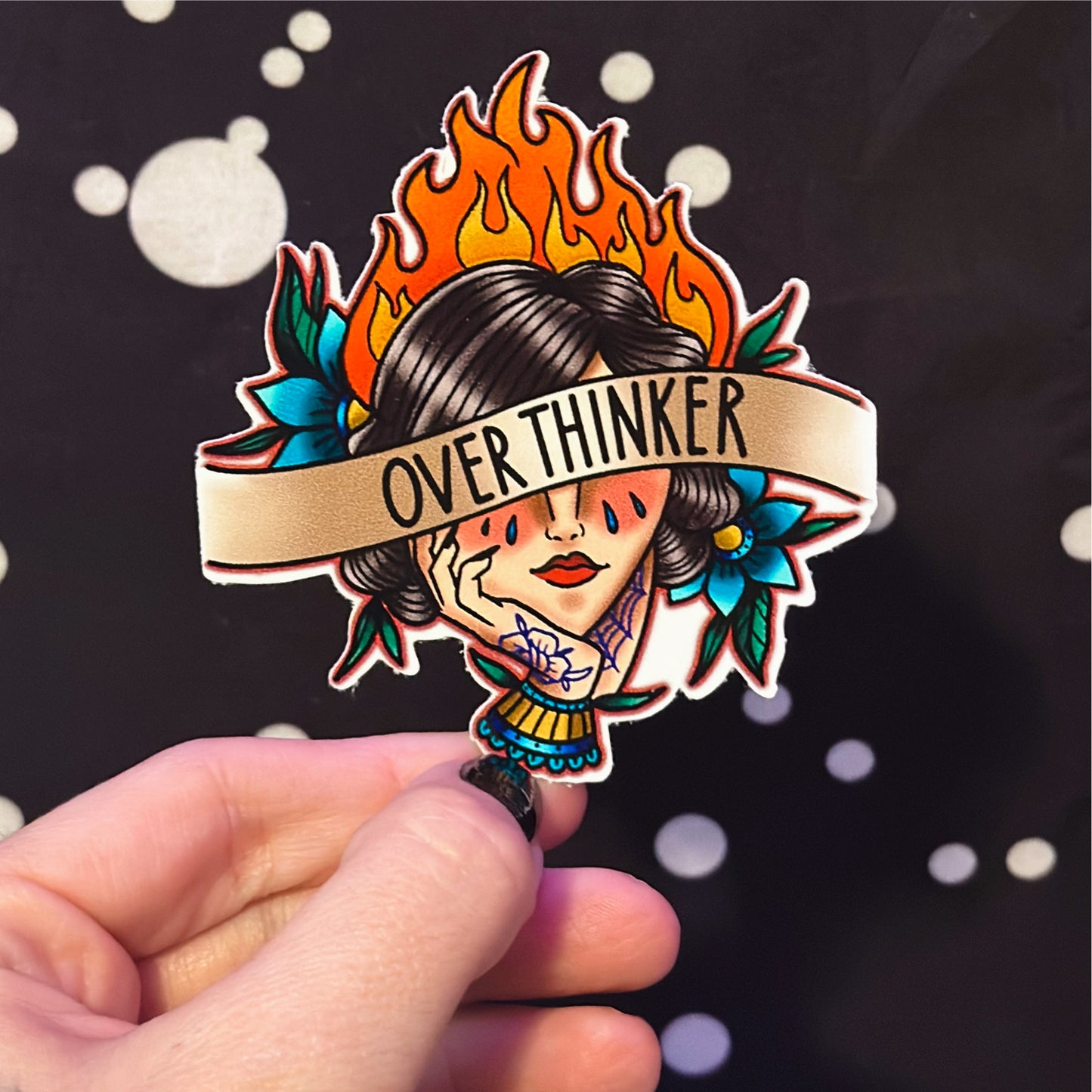 Overthinker Sticker
