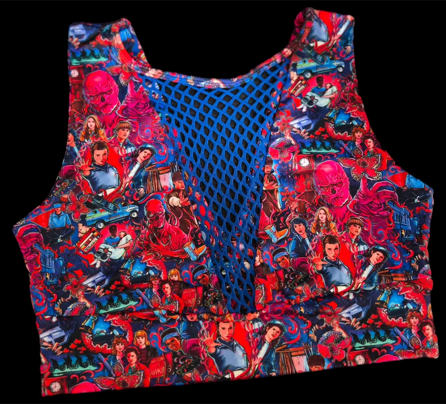 The Sorcerer Adult XXL Mesh Top Crops