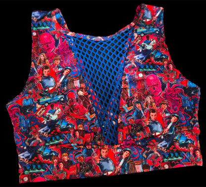 The Sorcerer Adult XXL Mesh Top Crops