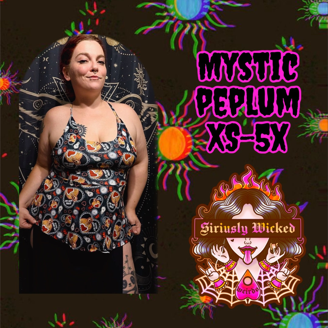Mystic Peplum Top