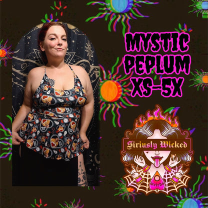 Mystic Peplum Top