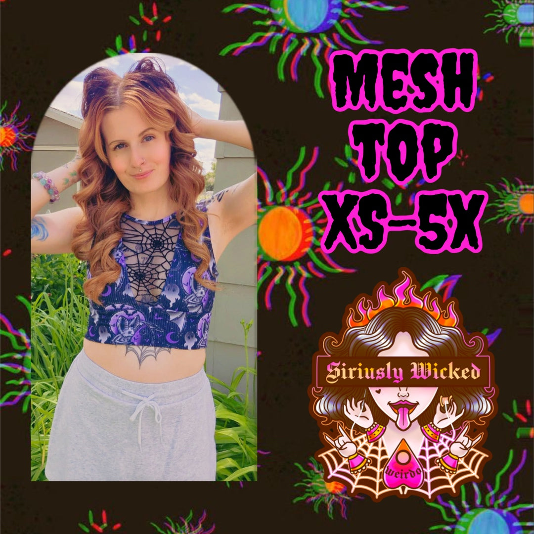 Mesh Top-Crop