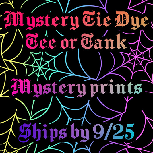 Mystery Tie Dye Tank or Tee