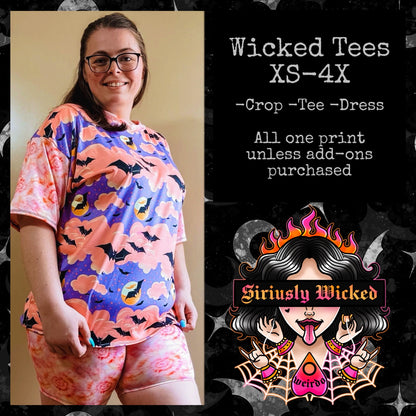 Wicked Tee-Crop, Tee, & Dress