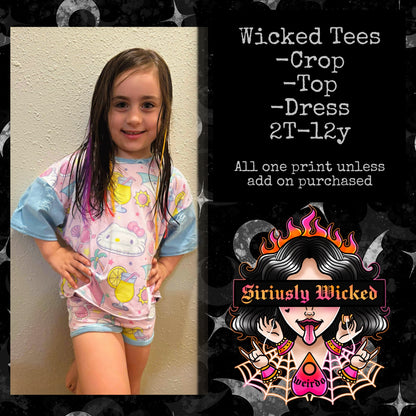 Kids Wicked Tee-Crop, Tee, & Dress