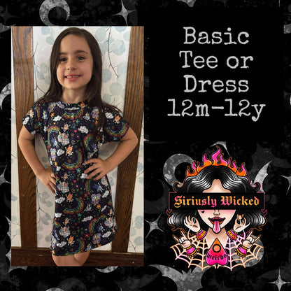 Kids Basic Tee-Tee or Dress