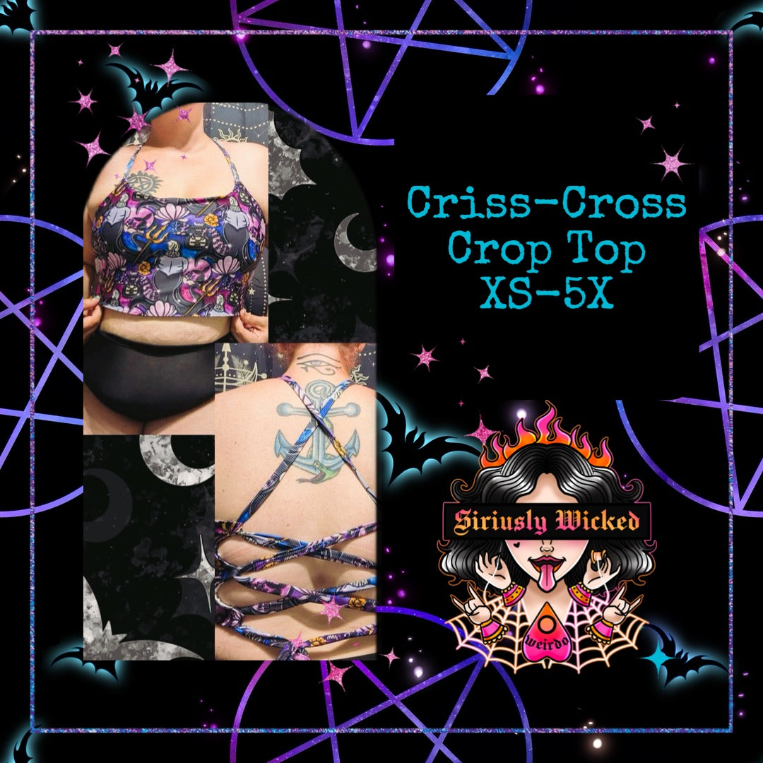 Criss Cross Crop Top