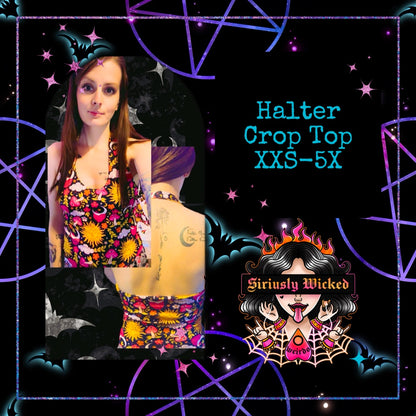 Halter Crop Top