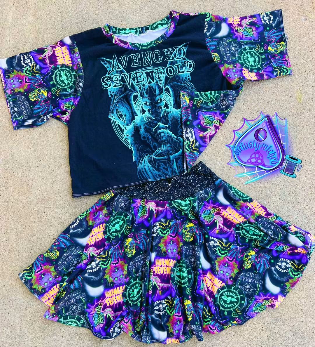 Franken-Shenanigans-Wicked Tee Crop-Ships by 9/25