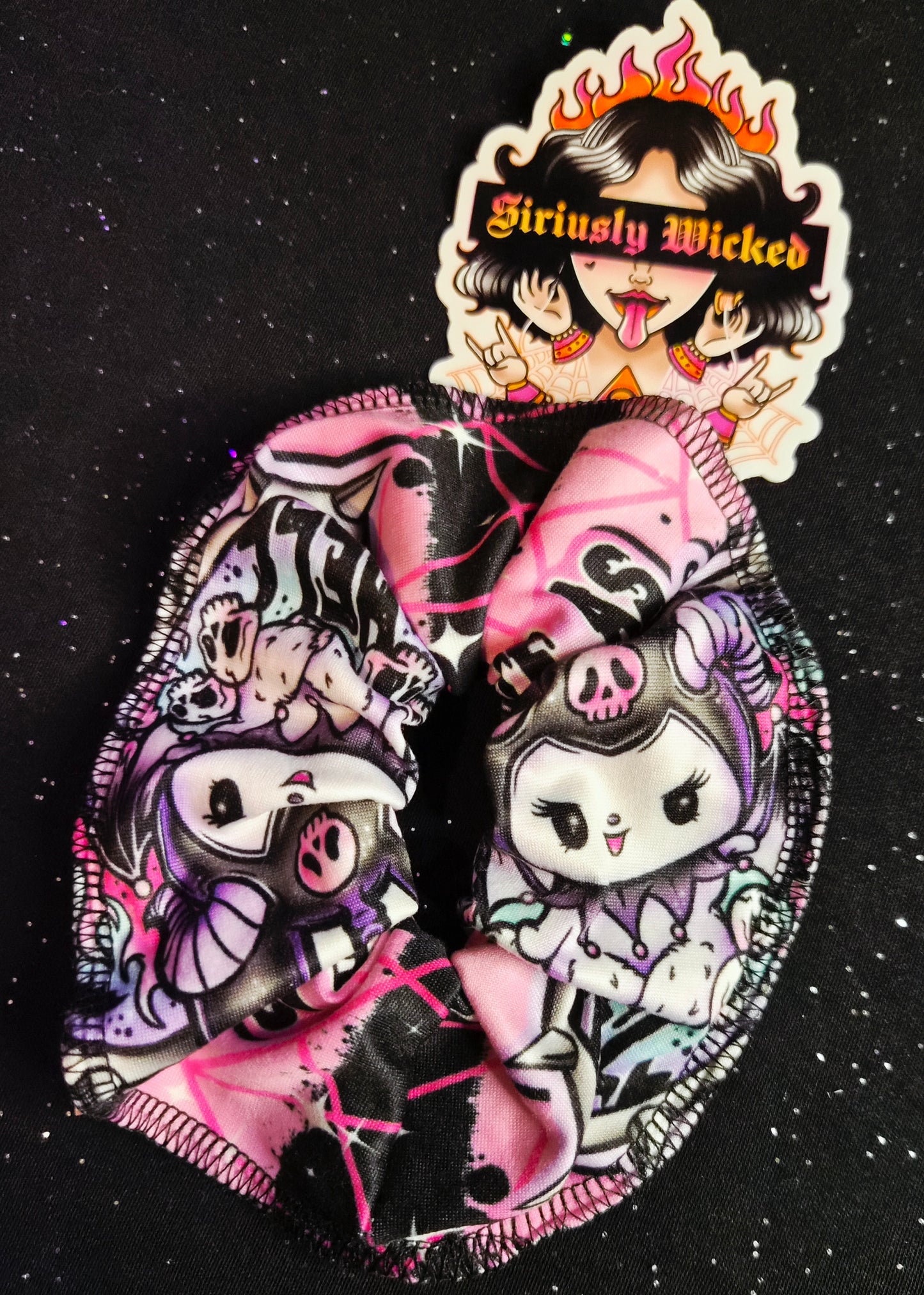 Cute as Hell Kuromi Scrunchies