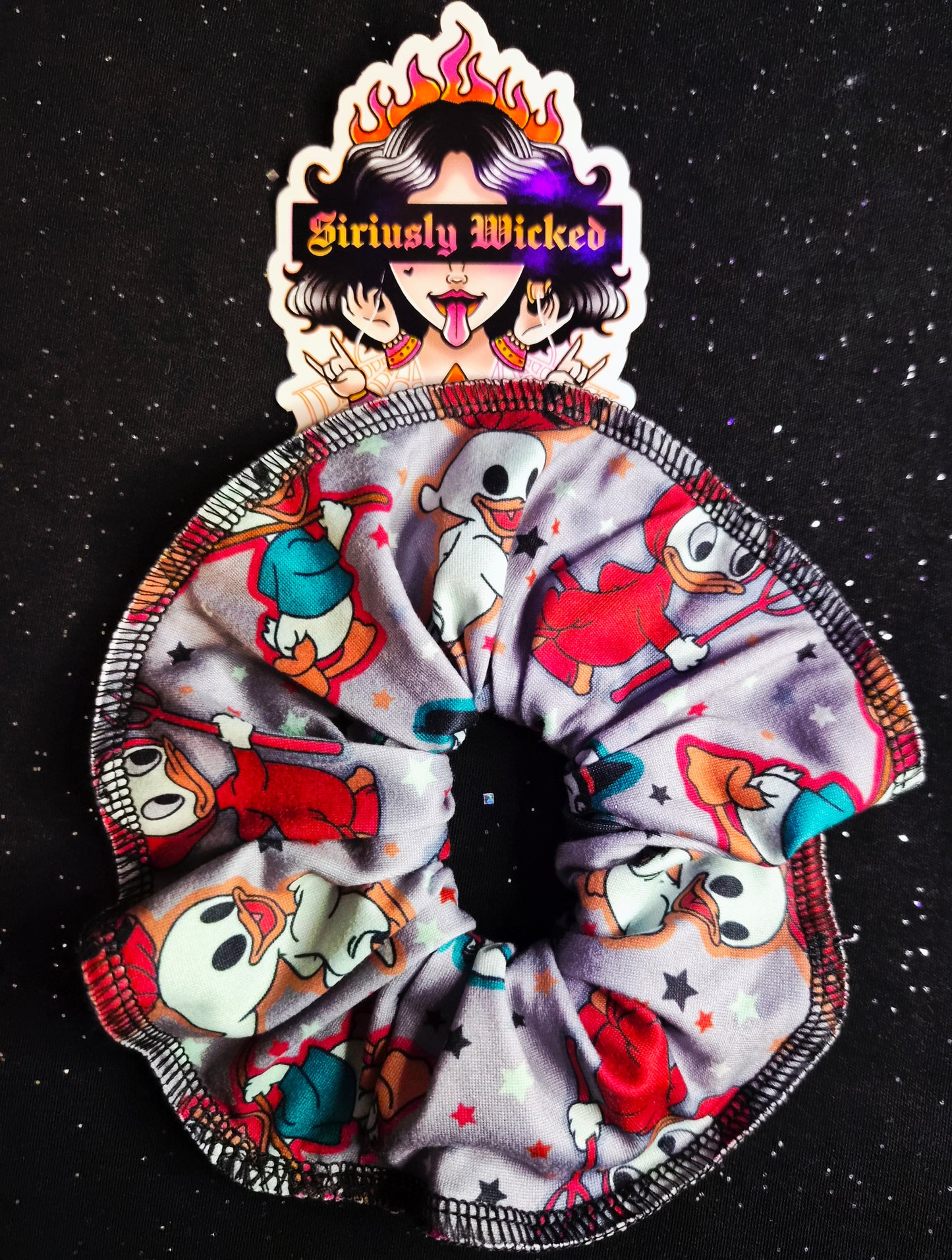Ducktales Halloween Scrunchies