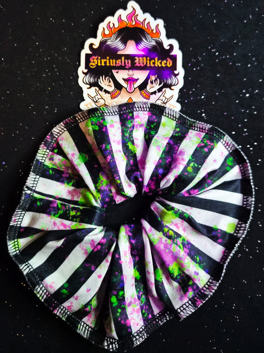 BeetleJ Stripe Scrunchies