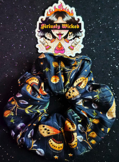 Embroider Celestial Closed Hem Scrunch