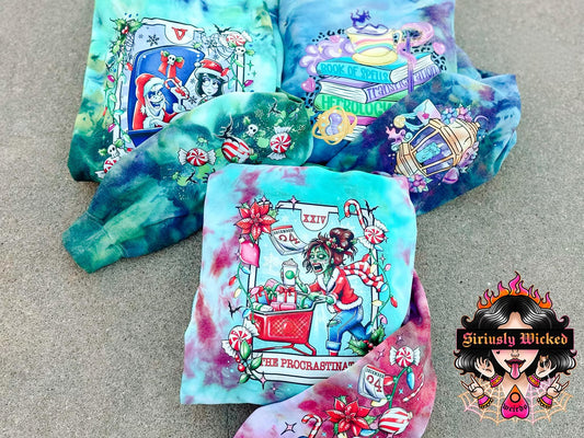 Mystery Tie Dyed Crew Neck Sweatshirt Ships by 2/6