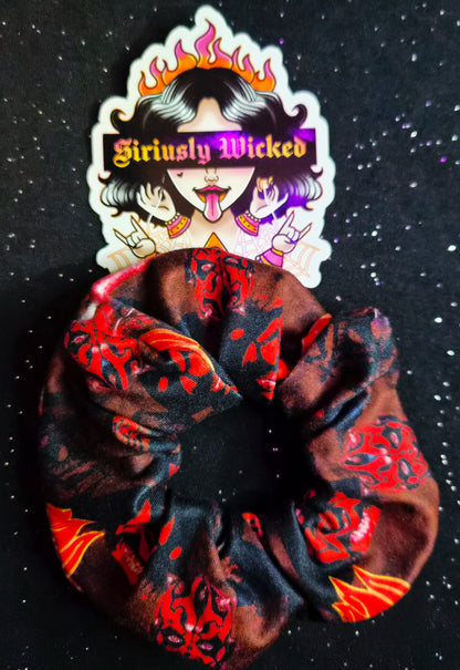 Darth Maul Closed Hem Scrunchies