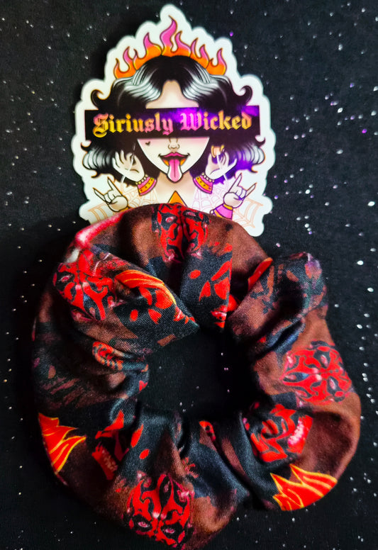Darth Maul Closed Hem Scrunchies
