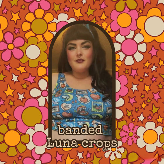Live Deal-Banded Luna Crop-Ships By 10/16