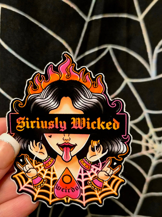 Logo Babe Sticker-Black