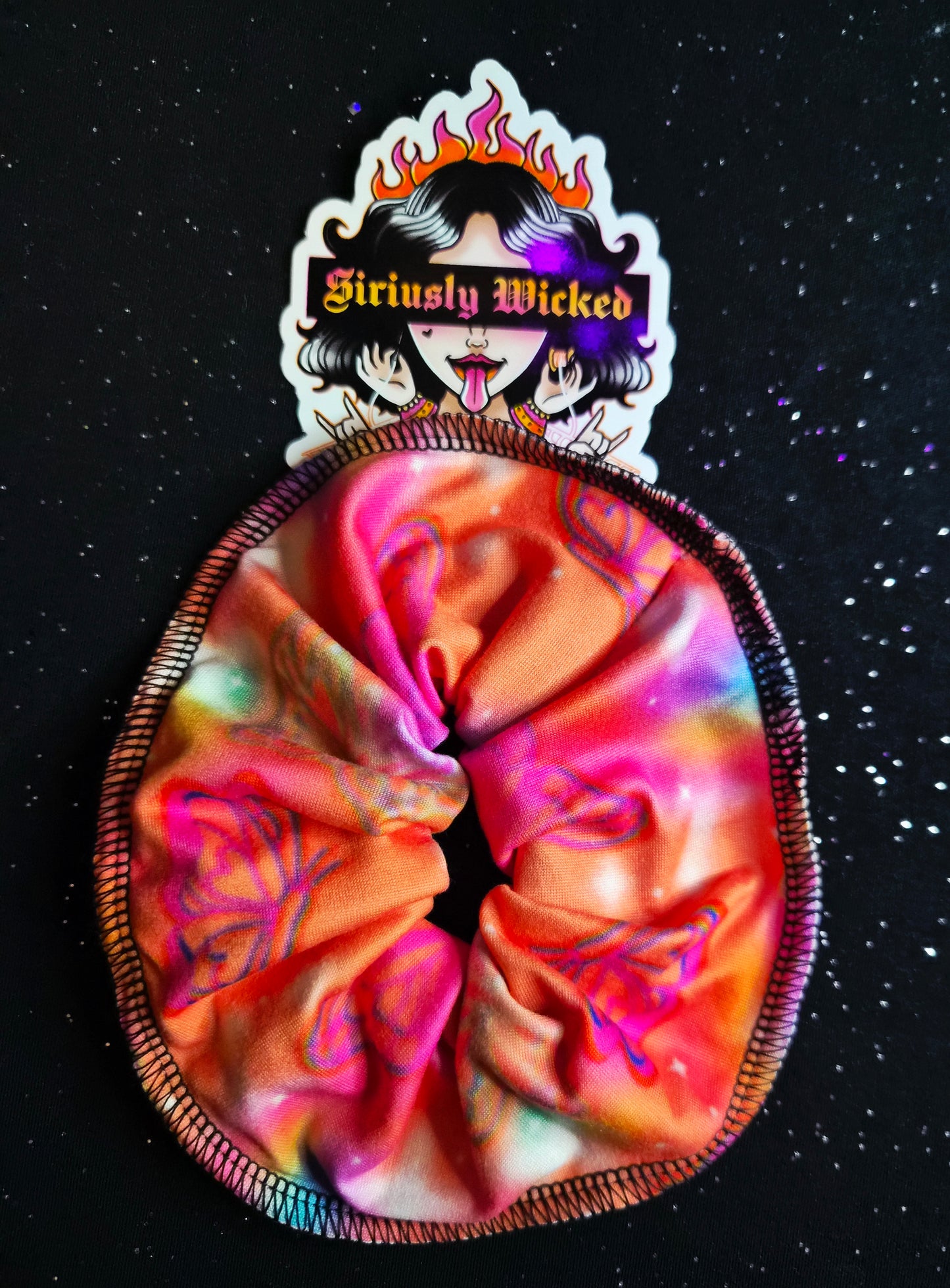 Galactic Butterfly Scrunchies