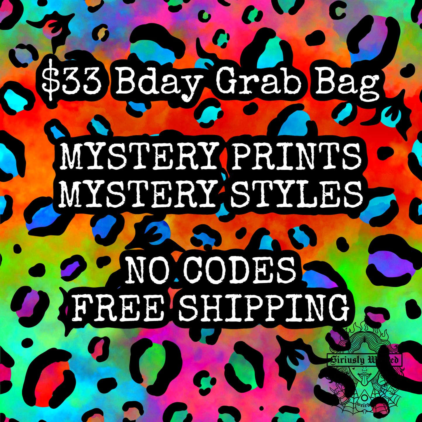 $33 Bday Grab Bag Ships by 1/16