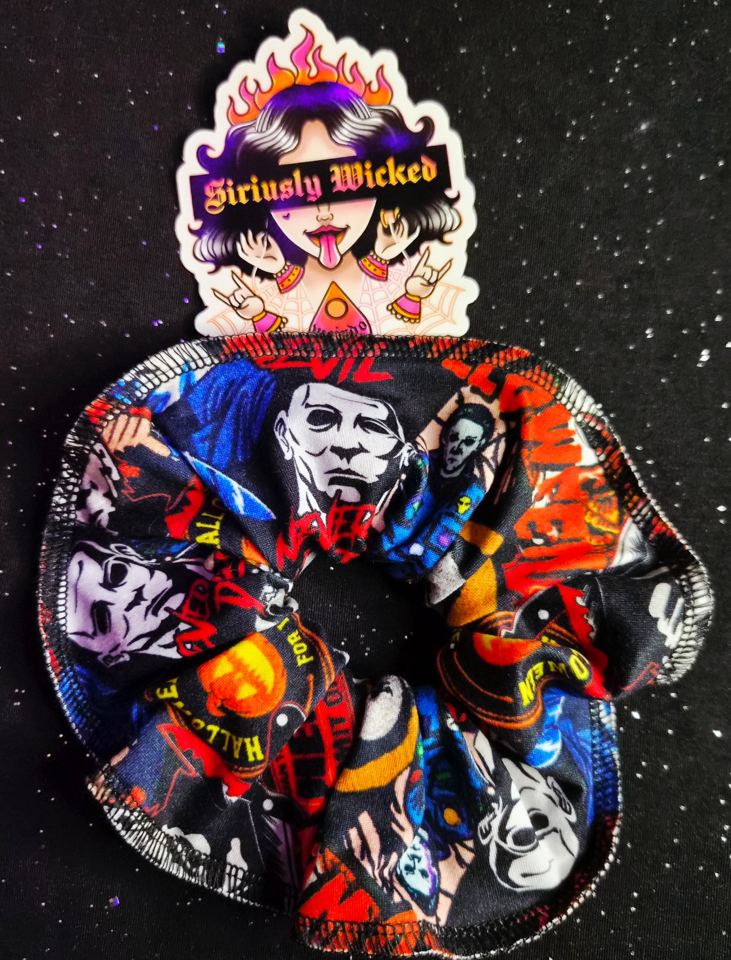 Mike Patches Scrunchies