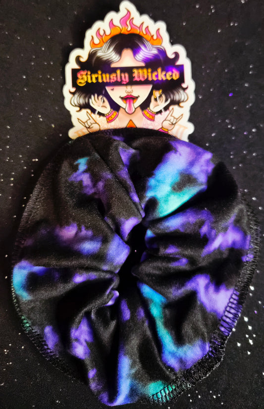 Purple Brushstrokes Scrunch