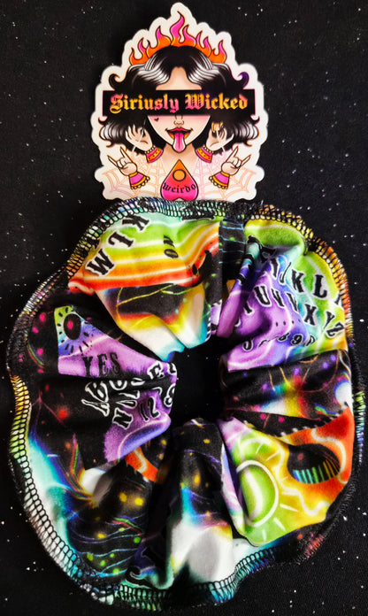 Rainbow Ouija Scrunch