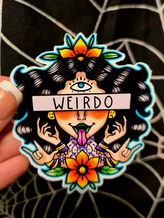 Weirdo Sticker